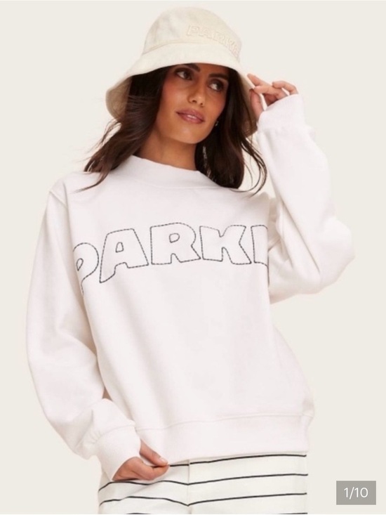 Parke Tops - PARKE x Target Collab White Mockneck NWTs Size L/XL